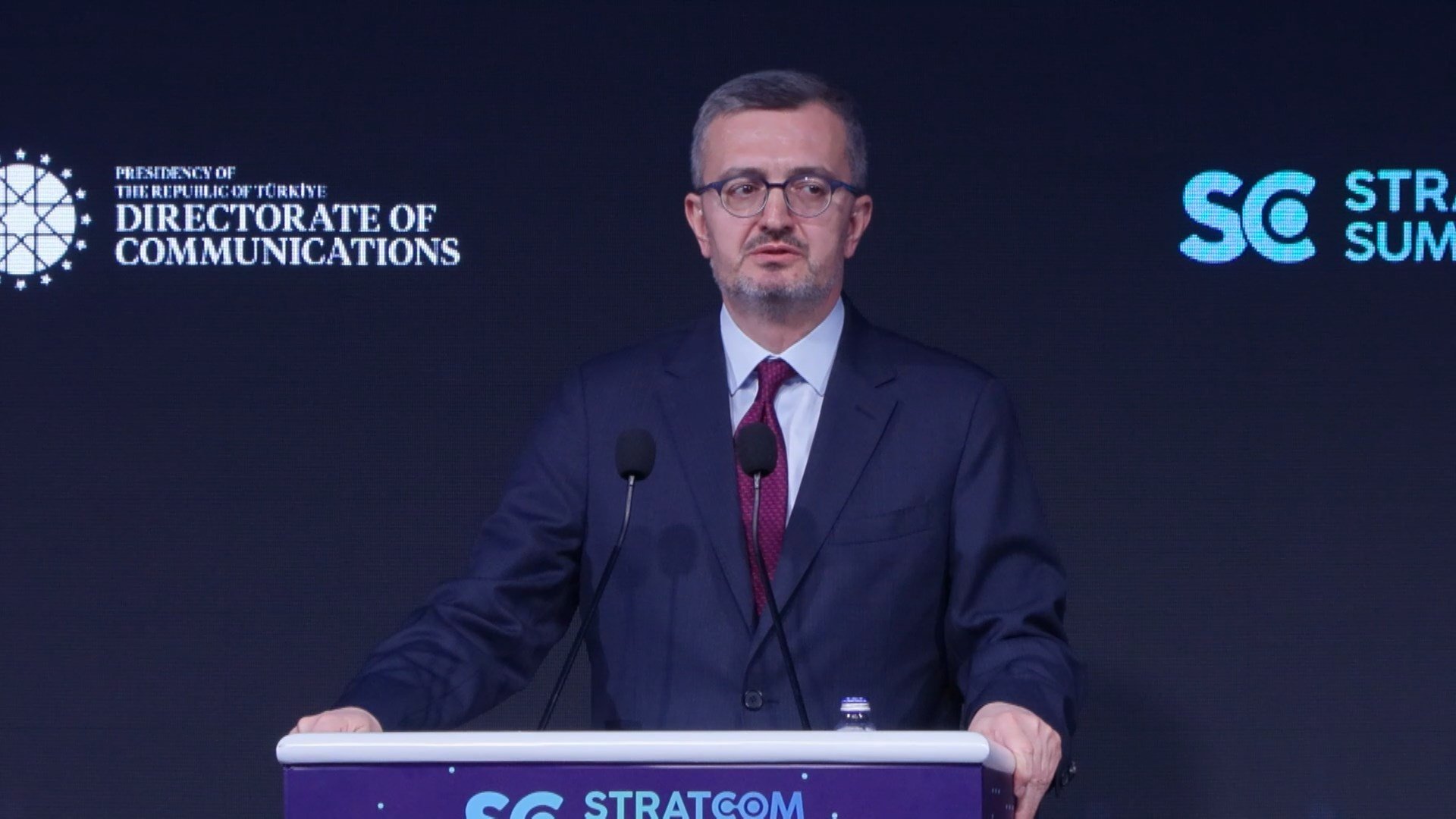 İletişim Başkanı Duran, STRATCOM Zirvesi'nin kapanış konuşmasını yaptı