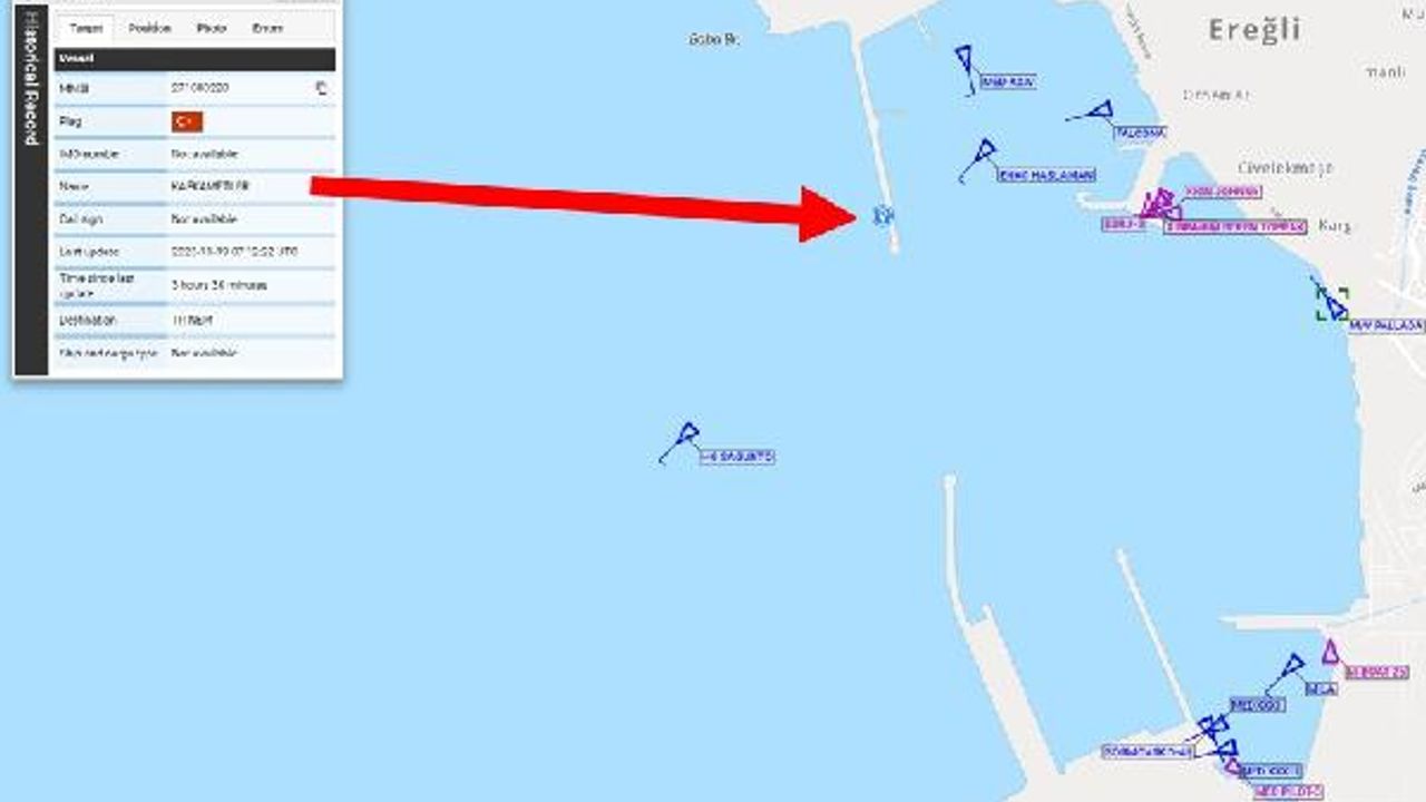 Zonguldak'ta batan geminin mürettebatının listesi açıklandı ama mürettebattan haber alınamıyor