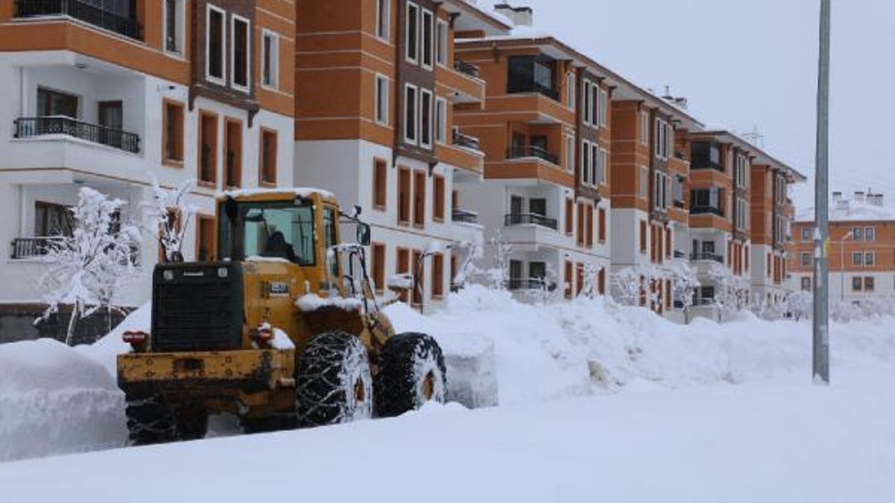 Bitlis'te, 213 köy yolunun kar esareti sona erdi