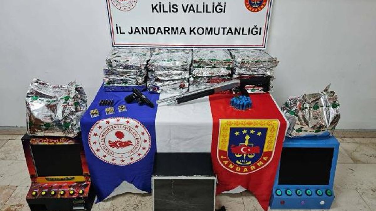 Kilis’te eve yasa dışı kumar baskını