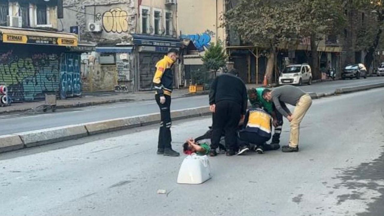 Beyoğlu’nda Yol Çalışması İhmali: İşçinin Bacağı Kırıldı!