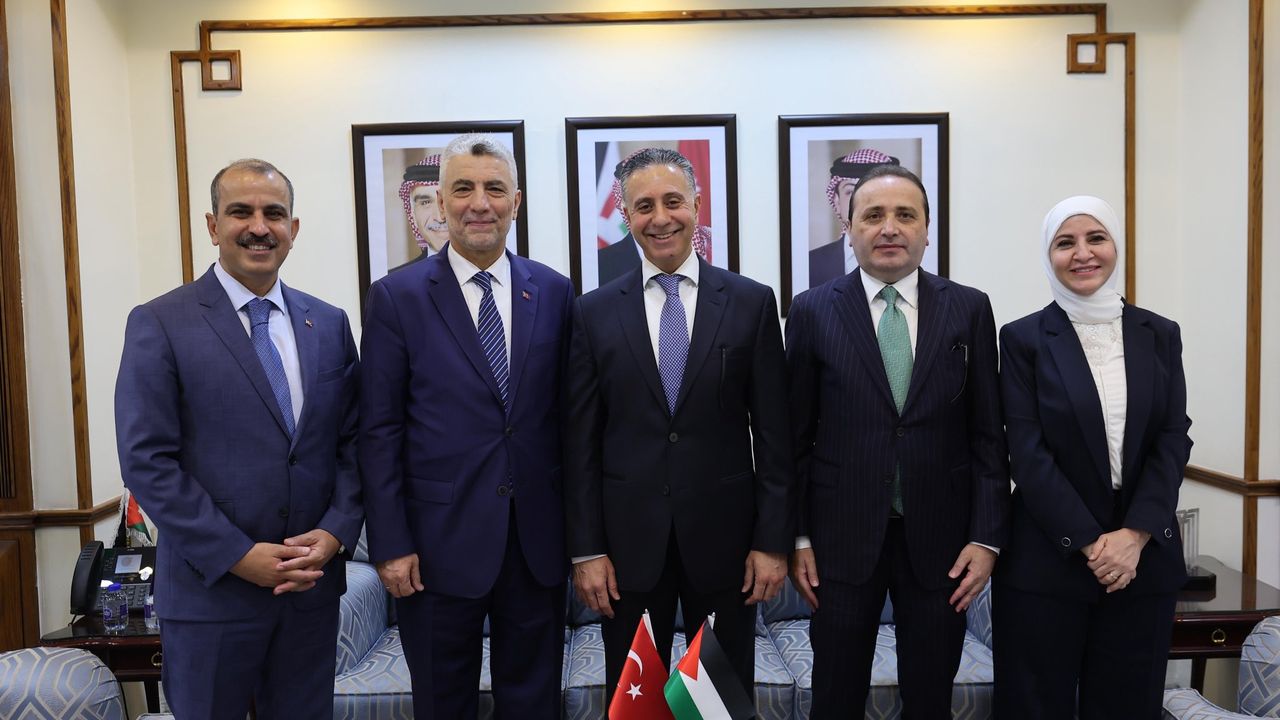 Ticaret Bakanı Ömer Bolat, Ürdün'de