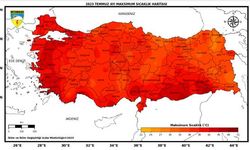 Son 53 yılın en sıcak 10'uncu temmuz ayı