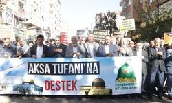 Diyarbakır'da yine İsrail protestosu