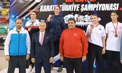 Diyarbakırlı Sena, 6. kez Türkiye Karate Şampiyonu oldu