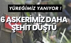 6 askerimiz daha şehit oldu
