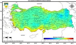 Kasımda, 67 merkezde ekstrem sıcaklık rekoru kırıldı