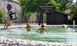Antalya’daki süs havuzunda tehlikeli serinlik