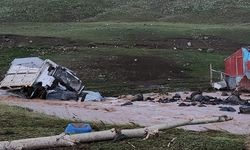 Erzurum'da sel etkili oldu