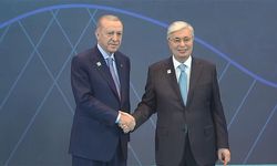 Cumhurbaşkanı Erdoğan, ŞİÖ Zirvesi’nde Tokayev tarafından karşılandı