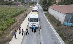 Arnavutköy'de hafriyat kamyonlarına sıkı denetim