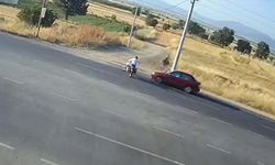 Tavas ilçesinde otomobil ile motosiklet çarpıştı: 4 yaralı