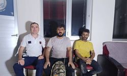 Adıyaman’da tekneleri alabora olan balıkçıları, jandarma kurtardı