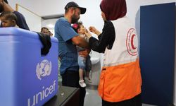 UNRWA: Gazze Şeridi’nde yaklaşık 355 bin çocuk aşı oldu