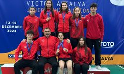 Erzincanlı genç badmintoncular Antalya’da tarih yazdı