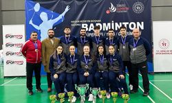 Erzincan kulüpleri, Badminton Süper Ligine damga vurdu: Şampiyon ve 2’inci şehirden çıktı