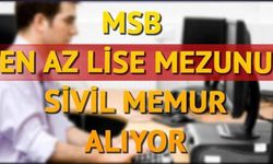 Milli Savunma Bakanlığı bünyesinde, farklı meslek gruplarından 172 memur alınacak