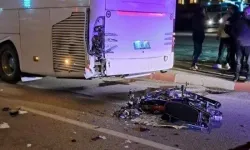 Çanakkale’de motosiklet, otobüse arkadan çarptı: 1 ölü, 1 yaralı