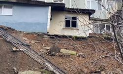 İstanbul Beykoz'da istinat duvarı çöktü