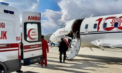 Ambulans uçak, 1,5 yaşındaki bebek için Şırnak’tan havalandı