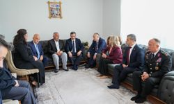 Şehit Jandarma Astsubay Hüseyin Uzun’un Ailesine Taziye Ziyareti