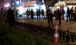 Saraçhane'de polise yabancı madde atan göstericiler gözaltına alındı