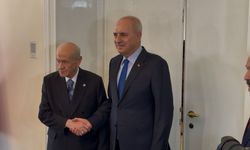 TBMM Başkanı Kurtulmuş, Bahçeli'yi ziyaret etti