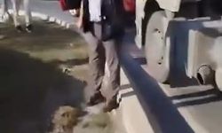 Arnavutköy'de tartıştığı kamyon şoförünün üzerine bıçakla yürüdü