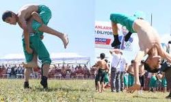 Pehlivanlar Erzurum Ovası’nda peşrev çekti