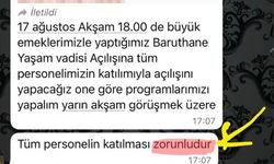 Beyoğlu Belediyesi’nden personeline mesajı Katılım zorunlu