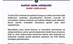 EGM'den Zonguldak'taki polise mukavemete yönelik açıklama
