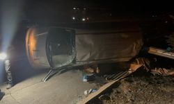 Gaziantep'te lastiği patlayan minibüs takla attı: 2 ölü, 8 yaralı