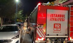 Şişli'de tadilattaki konser salonunun çatısında yangın çıktı