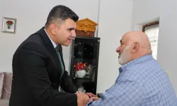 Artvin Vali Vekili Erdoğan'dan Kıbrıs gazisine ziyaret