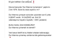 Bakan Yerlikaya: 'Dur' ihtarına uymayan sürücüler yüzünden 9 şehit verdik, 29 vatandaşımız hayatını kaybetti