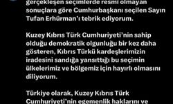 Cumhurbaşkanı Erdoğan, Tufan Erhürman'ı tebrik etti