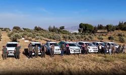 Dronla tespit edilen 9 kaçak avcı yakalandı / Video eklendi