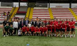 Galatasaray Başkanı Özbek'ten Mardin 1969 Spor'a ziyaret