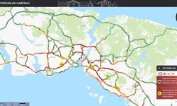 İstanbul'da trafik yoğunluğu yüzde 87'ye ulaştı