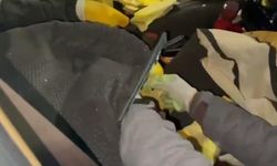 Koltuğun içine gizlenmiş 8,5 kilo metamfetamini 'Magnum' buldu