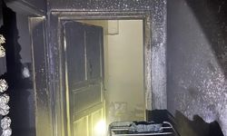 Adana'da evinde çıkan yangında yaralandı