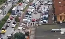 Başakşehir'de gasp iddiası; şüpheliler 100 metre sonra para dolu çanta ile yakalandı