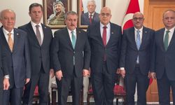 Destici'den Filistin'in Ankara Büyükelçiliği'ne hayırlı olsun ziyareti