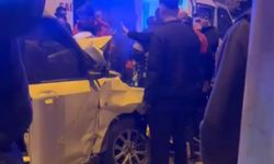 Diyarbakır'da yarışan 3 aracın karıştığı kaza kamerada: 3 yaralı