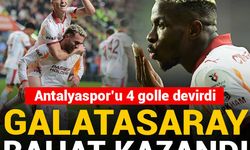 Hesap.com Antalyaspor - Galatasaray: 1-4