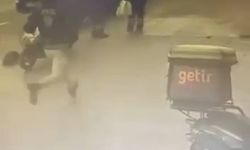 Bahçelievler'de polis, kaçan şüpheliyi motokuryenin arkasına binerek yakaladı