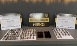 Mide ve bağırsaklarından 91 kapsül metamfetamin çıkan 2 şüpheli tutuklandı