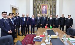 Bakan Bolat, Türkmenistan Bakanlar Kurulu Başkan Yardımcısı Ataguliev ile görüştü