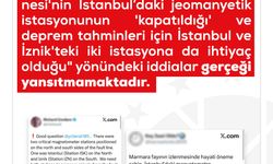 DMM Kandilli Rasathanesi'nin İstanbul'daki jeomanyetik istasyonunun kapatıldığı iddiası gerçeği yansıtmamaktadır