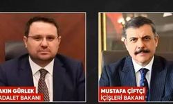 İçişleri Bakanı ve Adalet Bakanı değişti